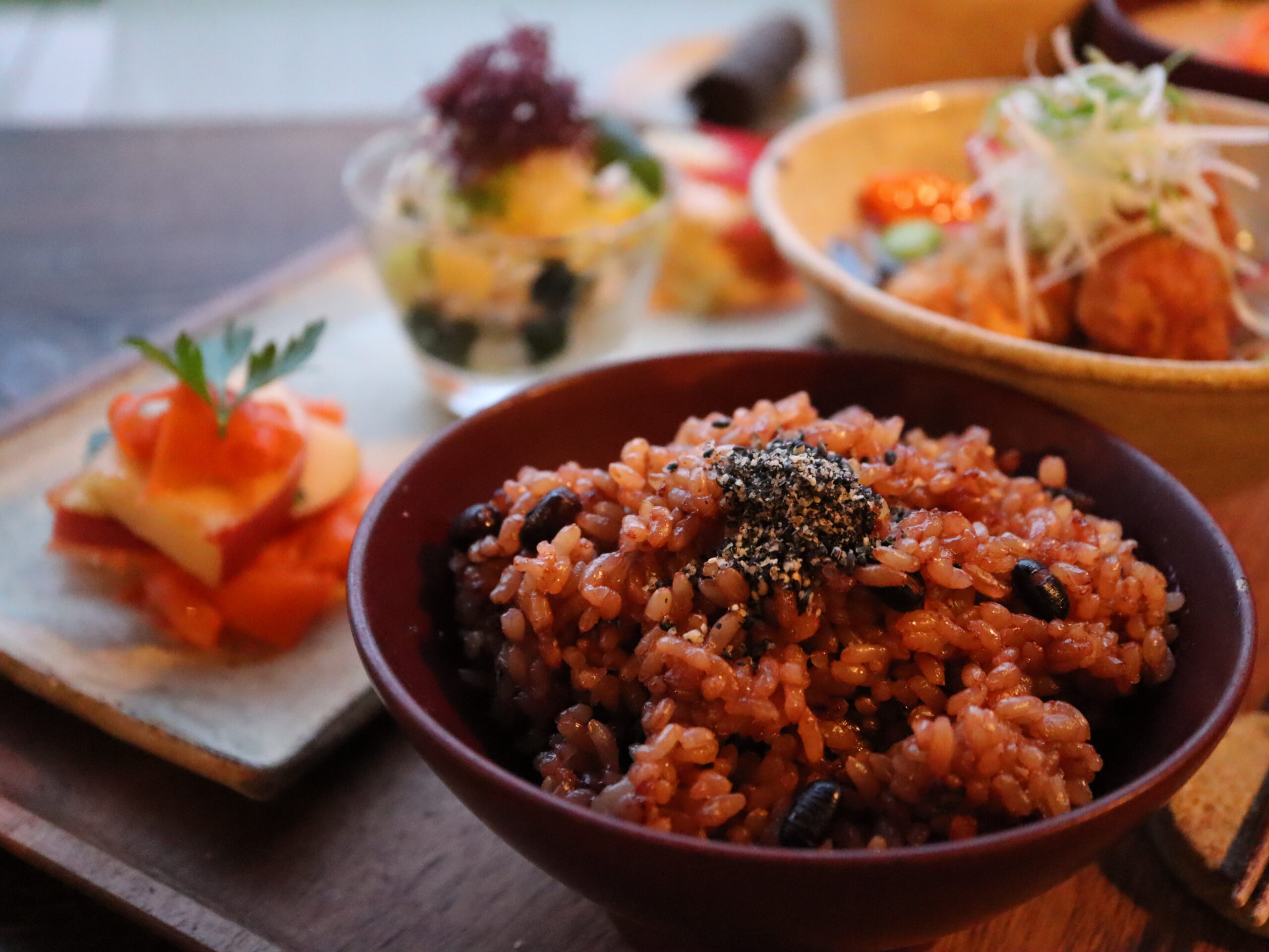 四季のうつろい　畑を食す